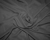 Chiffon Plain in Black