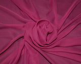 Chiffon Plain in Wine