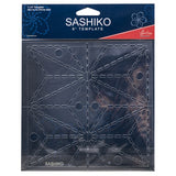 Sashiko Template 6"/15cm Asa No Ha (Hemp Leaf)