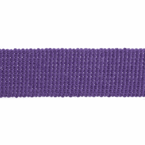 Webbing Tape 30mm (Cotton/Acrylic) in Light Purple