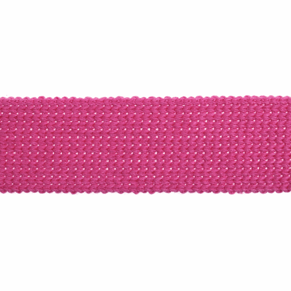 Webbing Tape 30mm (Cotton Acrylic) in Pink