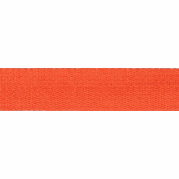 Cotton Tape 14mm Orange