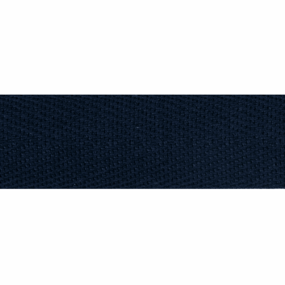 Webbing Tape 20mm (Herringbone) in Navy Blue