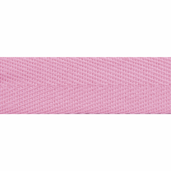 Webbing Tape 20mm (Herringbone) in Pink