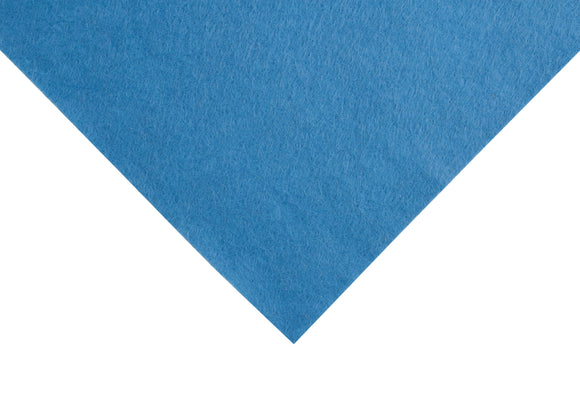 Felt in Wedgewood Blue (90cm/36” wide) Viscose/Wool Blend