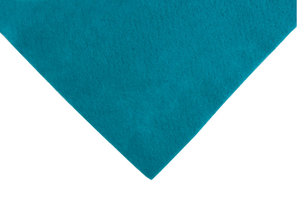 Felt in Carribean Blue (90cm/36” wide) Viscose/Wool Blend