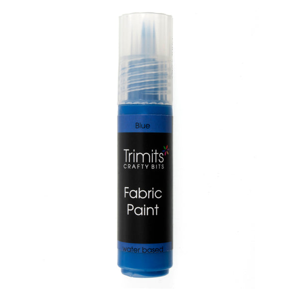 Fabric Paint in Blue (20ml Water Based)