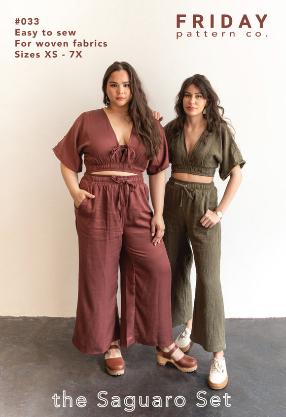 Friday Pattern Co Saguaro Set Pattern