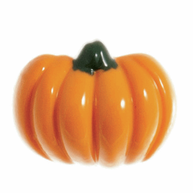 Button 18mm Halloween Pumpkin