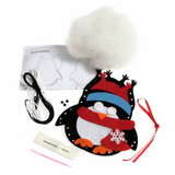 Felt Sewing Kit - Penguin - Christmas Tree Decoration