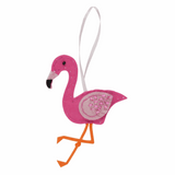 Felt Sewing Kit - Flamingo