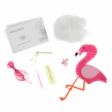 Felt Sewing Kit - Flamingo
