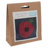 Felt Sewing Kit - Remembrance Poppy
