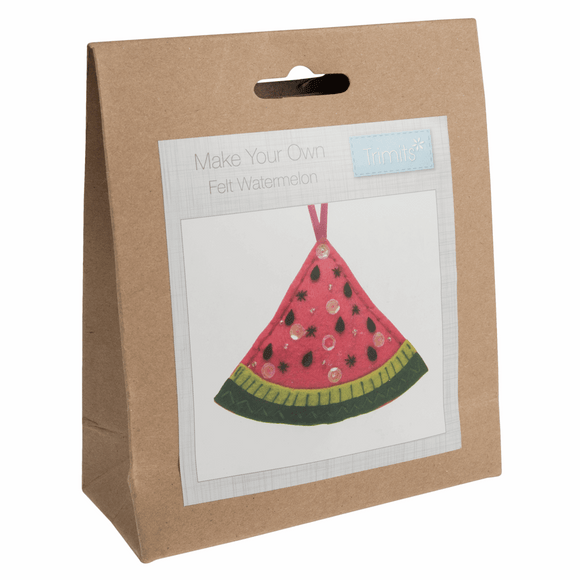Felt Sewing Kit - Watermelon