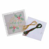 Cross Stitch Kit - Christmas Poinsettias