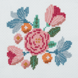 Cross Stitch Kit - Flowers