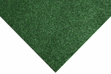 Glitter Felt Sheet 30cm x 23cm in Holly Green