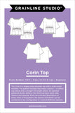 Grainline Studio Corin Top Pattern (Size 14-32)