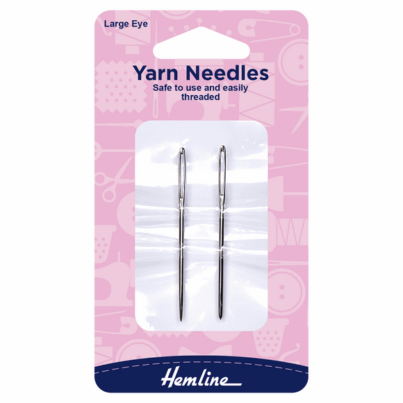 Hand Sewing Needles - Yarn Large Eye (pack of 2)