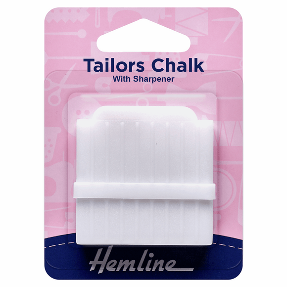 Tailor's Chalk with Sharpener by Hemline