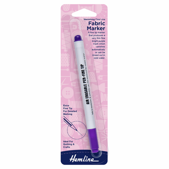 Fabric Marker - Air Eraseable Pen Fine Line