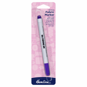 Fabric Marker - Air Eraseable Pen by Hemline
