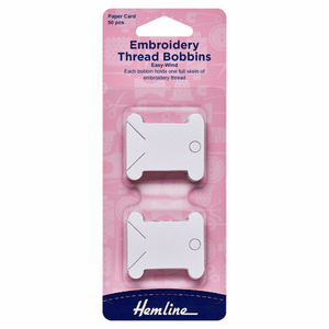 Embroidery Thread Bobbins Paper (pack of 50)