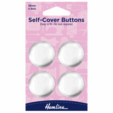 Buttons 29mm Self Covered Metal (4 sets)
