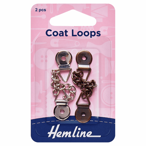 Coat Loops Nickel by Hemline (2 pieces)