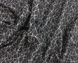 Cotton Poplin Origami in Black