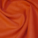 Linen in Plain Rust (Washed)