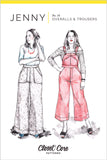 Closet Core Jenny Overalls Dungarees Trousers Pattern