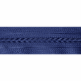 Continuous Zip (Priced by the 10cm) Blue