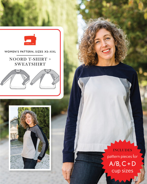 Liesl & Co Noord T-Shirt & Sweatshirt Pattern
