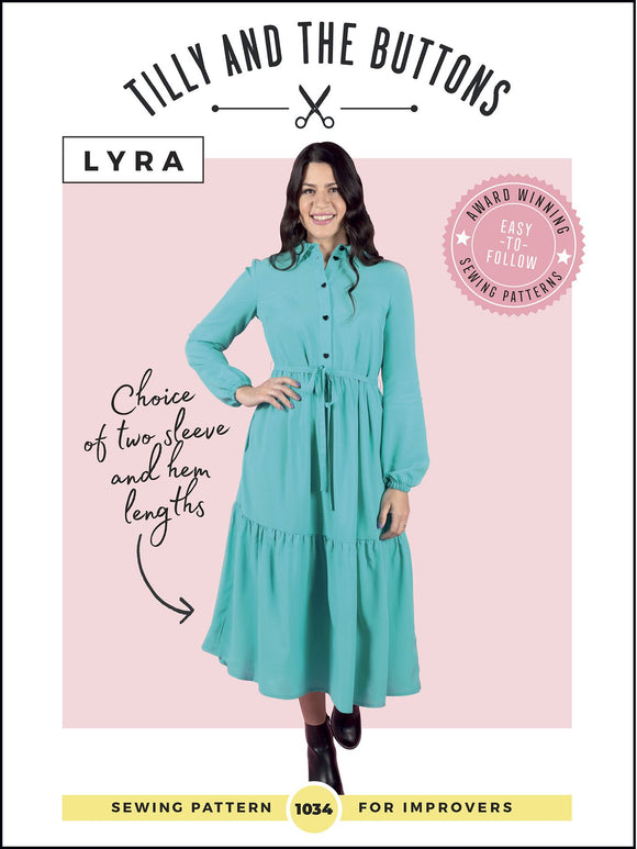 Tilly & The Buttons Lyra Shirt Dress Pattern