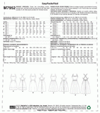 McCalls M7952