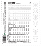 McCalls M8040 (D)