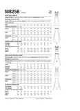 McCalls M8258