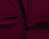 Needlecord (100% Cotton) in Plain Wine Red
