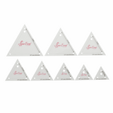 Patchwork Templates Mini Triangles - Set of 8 - Sizes 0.75-3"