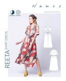 Named Clothing, Reeta Shirt Dress Pattern