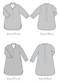Liesl & Co Gallery Tunic & Dress Pattern