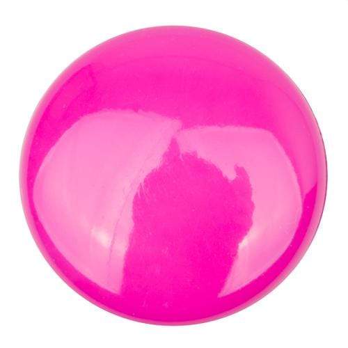 Button 18mm Round, Dome with Shank in Cerise Pink