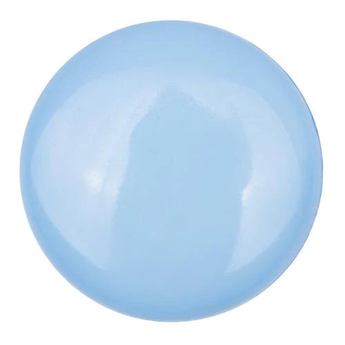 Button 13mm Round, Dome with Shank in Baby Blue