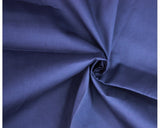 Cotton Poplin Plain in Navy Blue