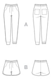Closet Core Plateau Joggers & Shorts Pattern