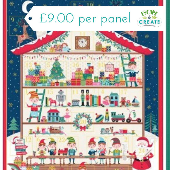 Panel (Christmas) Santa's Workshop Advent Calendar (22)