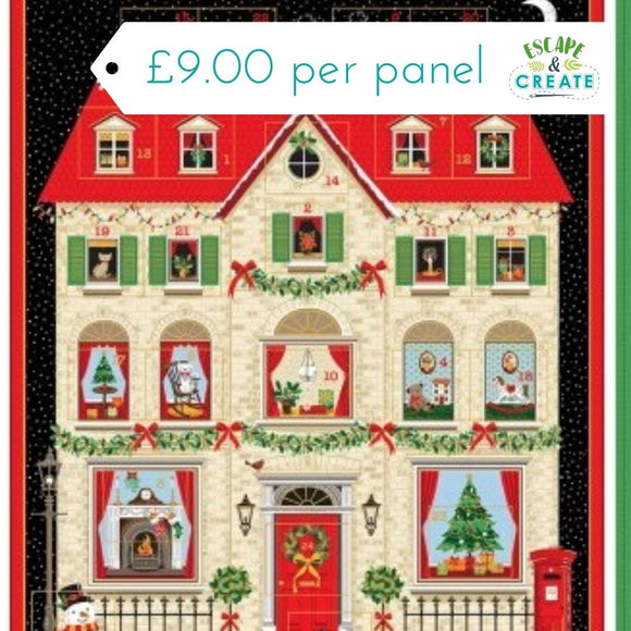 Panel (Christmas) House Advent Calendar (7)