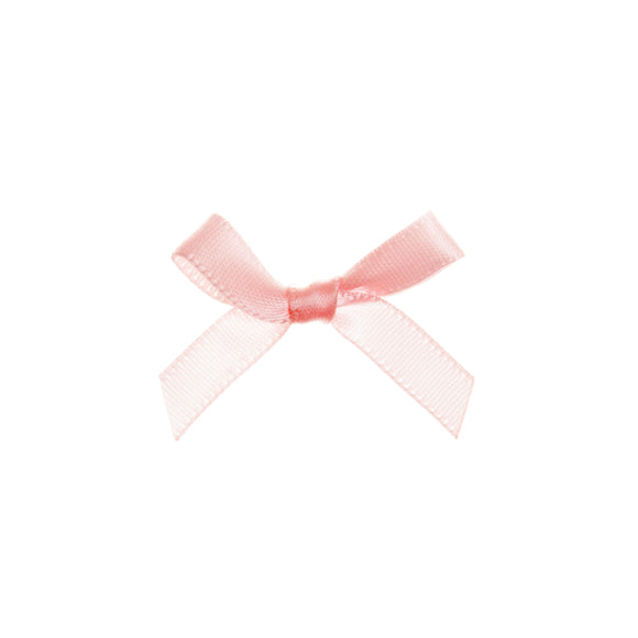 Ribbon Bow 7mm in Pale Pink