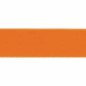 Ribbon Velvet 16mm Col 9445 Orange